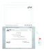 5 five simply smart - Tempered Glass Chopping Board in Marble Look, 40 x 30 cm