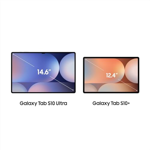 Samsung Galaxy Tab S10 Ultra, AI Tablet, Android Tablet, WIFI, 12GB RAM, 512GB Storage, AMOLED Display, Anti-reflection, Durable, S Pen Included, Moonstone Gray - International Version