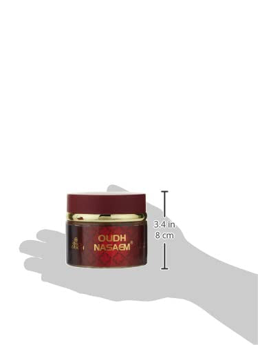 Nabeel Perfumes Oudh Nasaem Incense Solid Perfume For Unisex, 60 Gm