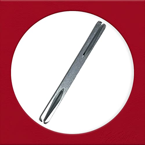 Universal Hardware 8mm x 120mm Split Steel Spindle Door Windows Handle Spindles Silver Finish Sizes from 50mm to 150mm (Pack of 1)