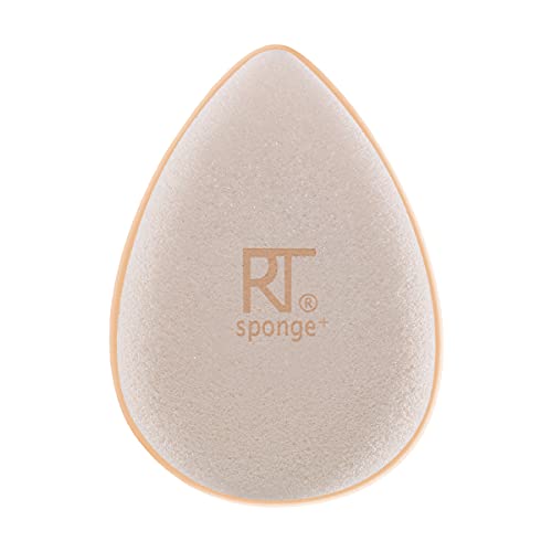 Real Techniques Sponge+, Skin Care Facial Cleanser Tool, With Probiotics, Exfoliate And Clean Pores, Miracle Complexion Sponge