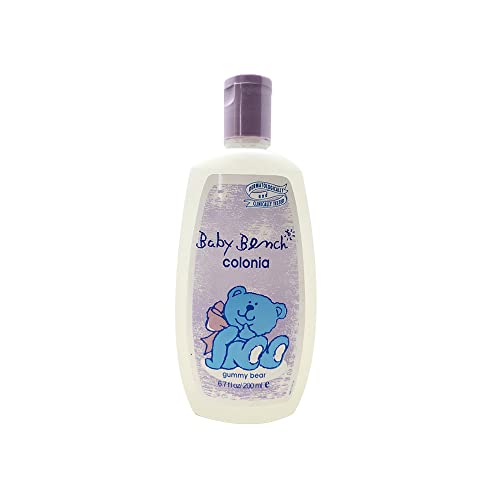 Baby Bench Cologne Scent Gummy Bear - Whimsical & sweet Fragrance- Gently Scented Cologne For Babies - Long Lasting Fragrance - Dermatologically & Clinically Tested - 200 ml