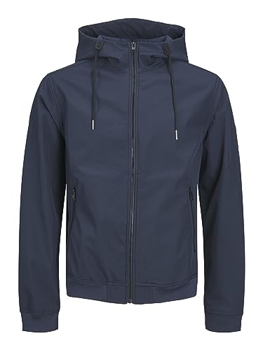 JACK & JONES mens JJEBASIC SOFTSHELL HOOD NOOS Jacket