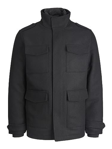 Jack & Jones Men's Jprblaparker Wool Field Jacket Sn Cardigan