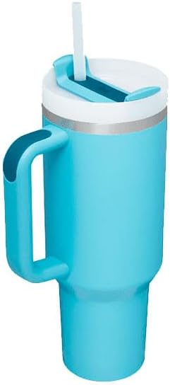 Quencher H2.0 Flowstate Tumbler Stainless Steel Vacuum Insulated Tumbler With Lid and Straw - For Water, Iced Tea, Coffee And More (BubbleGum)