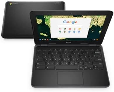 DELL Refurbished - Chromebook 3180 (2017) Laptop With 11.6-Inch Display, Intel Celeron N3060 Processor/3rd Gen/4GB RAM/16GB SSD/256MB Intel HD Graphics 400 English Black