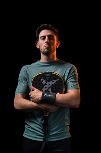 Drop Shot Axion Attack 2024 ??Padel Racket with Shock Absorption, Great Control and Power ??Professional Padel (Yellow)