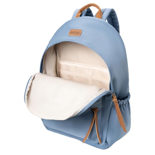 Flaneur Day Backpack with Multiple Compartments - Lightweight Schoolbag for Students Bookbag Durable Daypack for Men and Women Multiple Pockets Comfortable Straps Essential for Travel Sport