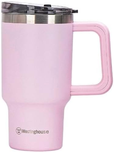 Westing House 32oz/946ml Double-Wall Stainless Steel Insulated Tumbler | BPA-Free Reusable Cup for Coffee, Water, Iced Tea & More | 6 hrs Hot & 9 hrs Cold | Ideal for Indoor & Outdoor Use | Black