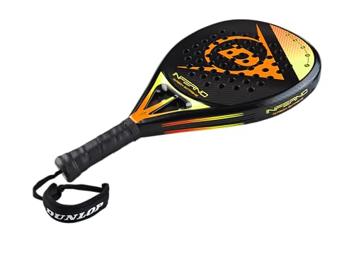 Dunlop Inferno Carbon Extreme Padel Racket - Yellow/Orange