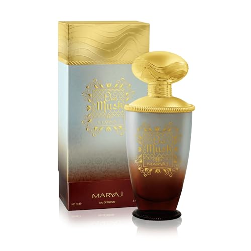 MARYAJ Musk Oud 2 Pieces Perfume Gift Set for Unisex