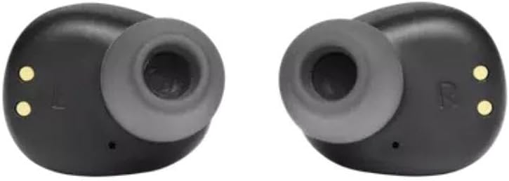 JBL Wave 100 True Wireless Earbud Headphones, Deep Powerful Bass, 20H Battery, Dual Connect, Hand-Free Call, Voice Assistant, Comfortable Fit, Pocket Friendly - Black, JBLW100TWSBLK