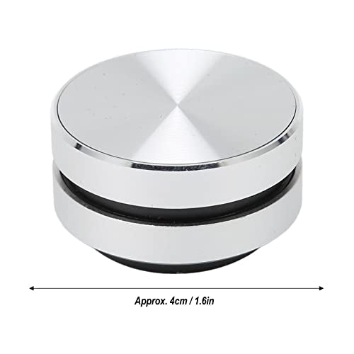 Cryfokt Bone Conduction Speaker, 3W Portable Wireless Speaker Bluetooth Mini Speaker BT Stereo Sound Compatible with Tablets and Phone Mini Size Music Player for Home Outdoor (Sliver)