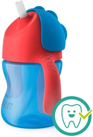Philips AVENT STRAW CUP 7OZ SINGLE MIXED BOY