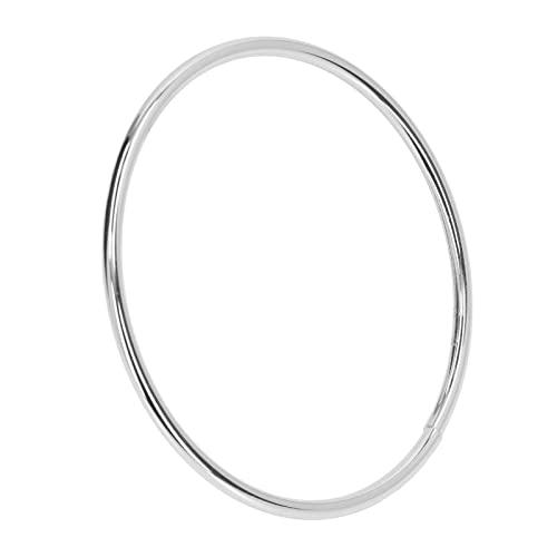 Sorandy Purse Handle Replacements - Round Shape Metal Handles for Luggage, Shoulder Bag, Beach Bag, Handbag DIY Accessories (#3) - 2Pcs