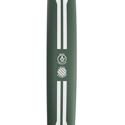 WAVE PADEL? Red Serve - Padel Racket - 100% Carbon - Including Padel Bag