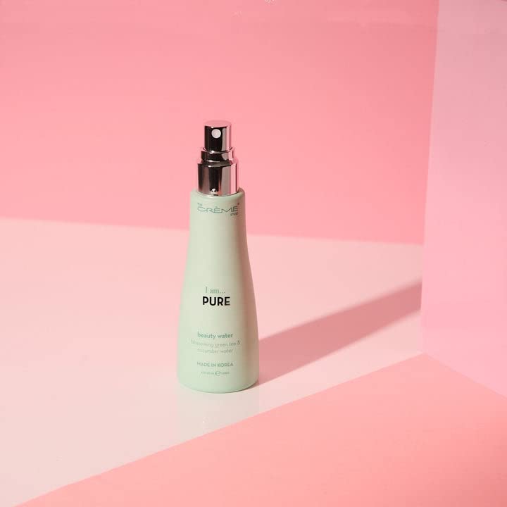 The Crème Shop Beauty Water Face Mist Spray. Oil-Free Moisturizer. MakEUp Setting & Primer. For Normal Oily Dry Sensitive Skin. 120Ml