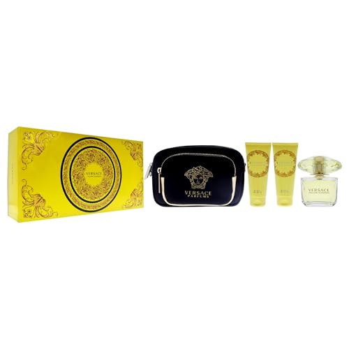 VERSACE YELLOW DIAMOND EDT 90 ML GIFT SET, 90.0 millilitre