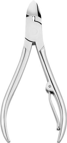 ZWILLING Classic Inox Manicure Pedicure Set 10 Pieces with Nail Clippers, Nail Care Set and Nail Kit, Leather Case, Black (97654-003-0)