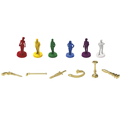Hasbro Gaming Cluedo Board Game for Children Aged 8 and Up, Reimagined Classic for 2-6 Players, Detective Mystery Games, Family Time, and Adults