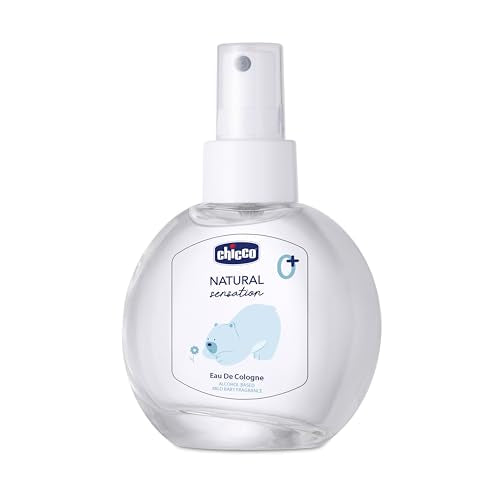 Chicco Natural Sensation Mild Baby Fragrance For Unisex, 100ml Multipurpose Eau De Cologne With Fresh & Delicate Liquid Fragrance, Dermatologically Tested For Sensitive Skin