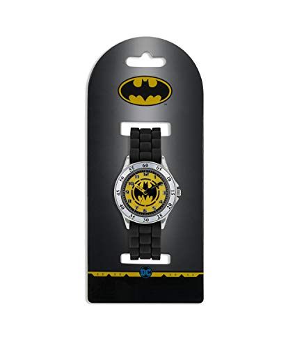 Batman Boys Analogue Quartz Watch with Rubber Strap BAT9522