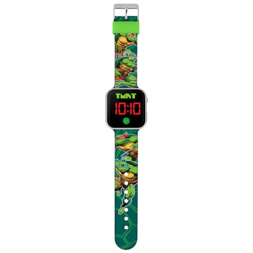 Disney Teenage Mutant Ninja Turtles LED Strap Watch TMR146, Multicolour