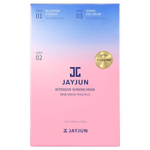 Jayjun Cosmetic Intensive Shining Mask, 10 Pieces