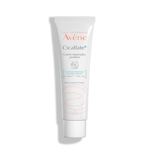 Avene Eau Thermale Avène Cicalfate+ Repairing Protective Cream - Soothes, Repairs, and Purifies The Irritated Skin - Fragrance-Free - 40ml Tube