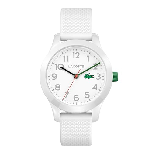 Lacoste White Dial White Silicone Watch - 2030003