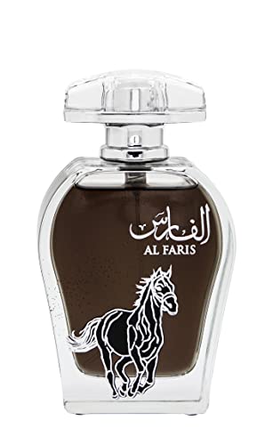 My Perfumes AL FARIS from ARABIYAT 2 Pieces Perfume Gift Set for Unisex - 100 ml Eau De Parfum and 200 ml Perfume Spray