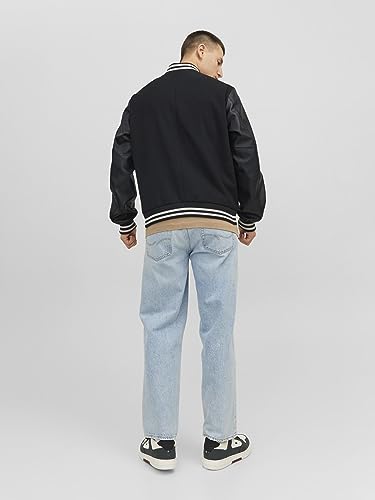 JACK & JONES Men's JORCOLLEGE WOOL BLEND BOMBER NOOS Jacket