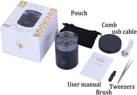 USB Power Incense Burner Bakhoor Evaporator Rechargeable Electric Car Incense Burner