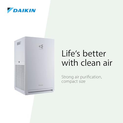 Daikin MC30YB Air Purifier, Up to 46m² Coverage, HEPA Filter Air Cleaner for Home & Bedroom