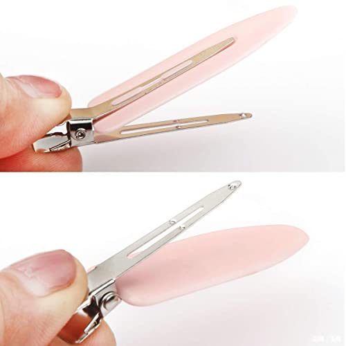 ECVV 20pcs No Bend Flat Hair Clips for Styling, Sleeping and Makeup - No Crease Hair Accessories