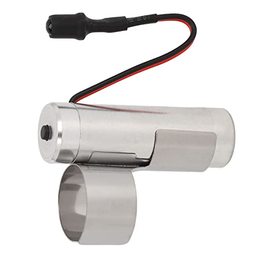 CRTGW LED Thumb Lamp, Adjustable Lighting Angle, Ear Pick Light, USB Charging Stainless Steel Ear Pick Thumb Light for Ear Picking, Earwax Cleaners Ear Grips, Ear Digging Lamp, LED Ear Pick Lamp