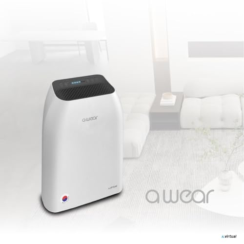 a wear Air Sanitizer & Purifier for Home & Office – Covers Up to 70㎡ | World's First Nano-Gold Virus Killer + HEPA Smart Filter | Ultra-Quiet, Advanced Air Sterilization & Deodorization