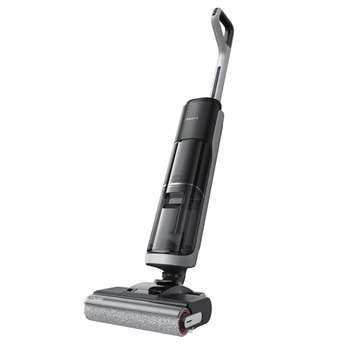Dreame H14 Wet-Dry Vacuum Cleaner, Brush Washing & Hot Air Drying at 60°C in 5 mins, 180° Lie-Flat Reach, Self-Cleaning with Dual Rotations, 18kPa Suction Power, Dual-Edge Cleaning, 2 Years Warranty