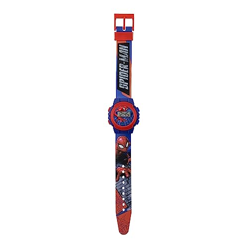 Disney Marvel Spiderman Red and Blue Digital Watch - SPD4972 WT