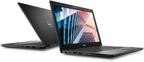 DELL (Refurbished) Latitude 7290 Light Weight Business Laptop, Core i7-8650U CPU, 8GB DDR4 RAM, 256GB SSD M.2 HDD, 12.5 inch Full HD Display, Windows 10 Pro