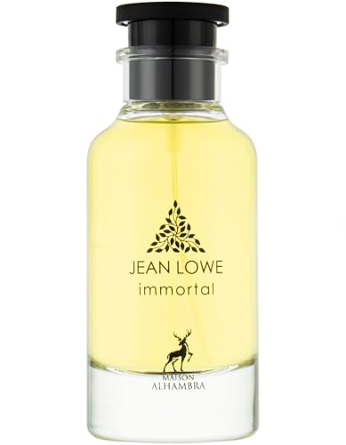 Maison Alhambra Jean Lowe Immortal Eau De Parfum Spray for Men, 3.4 Ounce