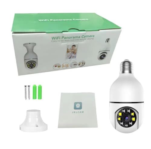 WiFi Panorama Security Camera, 360-Degree Wide Angle View