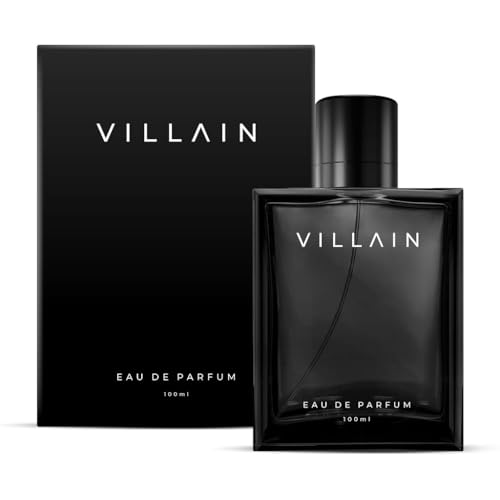Villain Classic Perfume for Men, Eau De Parfum (EDP) - 100ml, Premium Fragrance Spray for Men, Best Gift for Men - Woody & Spicy