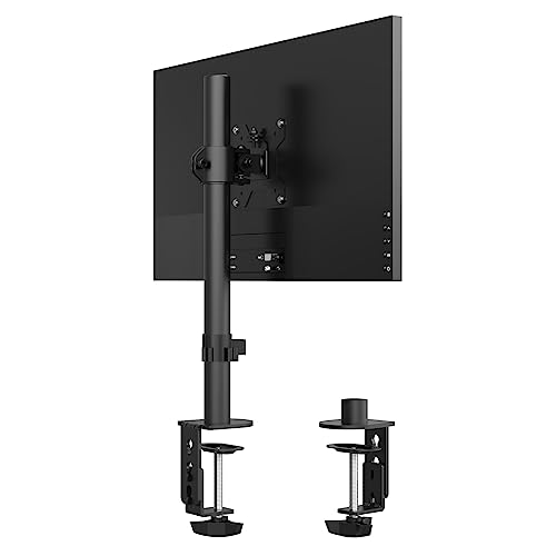 Pholiten Monitor Mount for 13-32 Inch Screens up to 10 kg, Adjustable Monitor Mount, Screen Mount Tilting, Swivelling, Swivelling, VESA 75 x 75 mm/100 x 100 mm