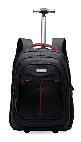 STARGOLD Unisex Water Resistant Wheeled 18in Trolley Backpack