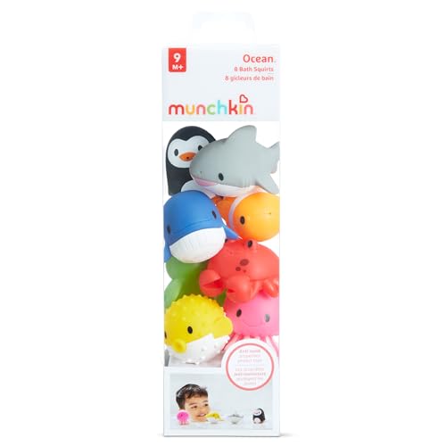 Munchkin® Ocean? Squirts Baby and Toddler Bath Toy, 8 pack
