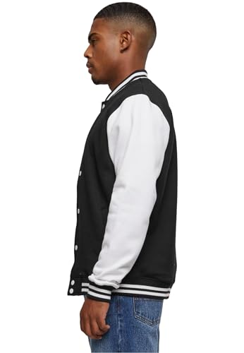 Urban Classics Men's 2-tone College Sweatjacket Sweat Jacket