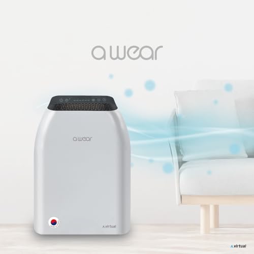 a wear Air Sanitizer & Purifier for Home & Office – Covers Up to 70㎡ | World's First Nano-Gold Virus Killer + HEPA Smart Filter | Ultra-Quiet, Advanced Air Sterilization & Deodorization