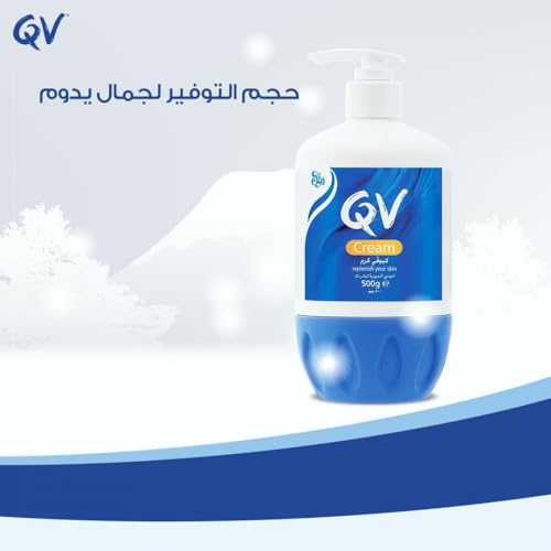 QV, Cream Replenish Your Skin, 500 grams.