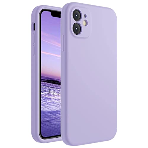 iPhone 11 phone case 11 phone case Apple phone case, [anti-drop and anti-bump] impact-resistant translucent, Apple phone case protective cover fashion, universal shell for men and women, Purple